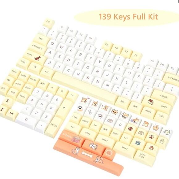 Shiba inu keycaps comes - Picture 2 of 8